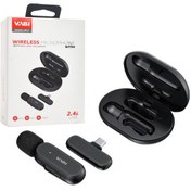 تصویر میکروفن وابی مدل MI2 | میکروفن یقه‌ای حرفه‌ای مناسب ضبط و تولید محتوا 