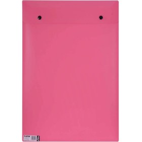 تصویر پوشه دکمه دار پاپکو مدل ارکید کد A3 – 124 - سفید 