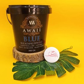 تصویر پودر دکلره آبی آوایی (ئاوایی) وزن 500 گرم Awaii Blue Bleaching Powder 500gr