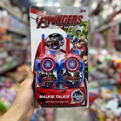 تصویر بیسیم دوتایی باطری خور 