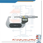 تصویر میکرومتر فک بشقابی دیجیتال آسیمتو 50-25 خارج سنج مدل 0-02-145 Asimeto Digital Disk Micrometer 145-02-0