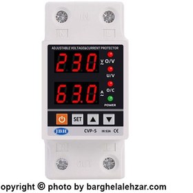 تصویر محافظ ولتاژ ۶۳ آمپر مدل CVP-63A 