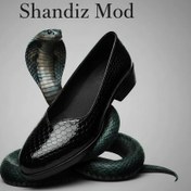 تصویر کفش کالج زنانه طرح پوست ماری کد 7112776 