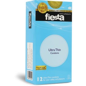 تصویر کاندوم کلاسیک فیستا 12عددی ا Classic condoms fiesta 12pcs Classic condoms fiesta 12pcs