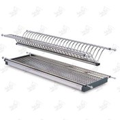 تصویر آبچکان ملونی ۲ طبقه استنلس استیل کد ۹۱۰۸ 