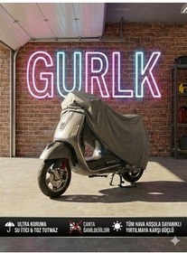 تصویر چادر موتورسیکلت BAJAJ PULSAR NS 200 ABS COMPATIBLE GRAY gurlk 