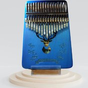 تصویر کالیمبا وارداتی Kalimba طرح گوزن Kalimba Blue