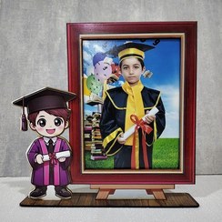 تصویر شاسی و استند جشن فارغ التحصیلی پایان دوره مهد و مدارس جی اچ استور کد GH-ERMEZ-P-02 