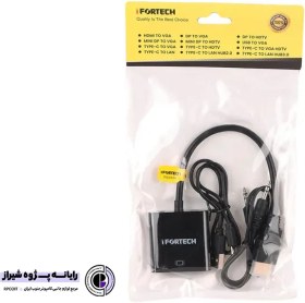 تصویر تبدیل دیسپلی پورت به وی جی آ IFORTECH 