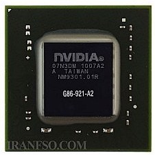 تصویر چیپ گرافیک لپ تاپ Geforce G86-921-A2_8400M ریبالی 
