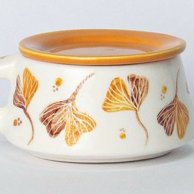 تصویر ماگ سرامیکی ژینکو پاییزی 