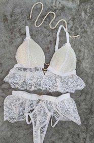 تصویر ست شورت و سوتین فانتزی Fantasy bra and shorts set