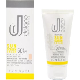 تصویر کرم ضد آفتاب و ضد لک بایوتچ SPF50 دلانو50 میلی‌لیتر(بژطبیعی) ا Delano Bio-Taches Tinted Sunscreen Cream SPF50 50 ML Delano Bio-Taches Tinted Sunscreen Cream SPF50 50 ML