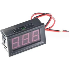 تصویر ماژول ولت متر DC پنلی 4.5 تا 120 ولت دارای پتانسیومتر تنظیم ولتاژ DC VOLTMETER 5-120 VOLT