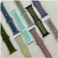 تصویر بند سیلیکونی طرح Nike مناسب برای اپل واچ 38-40 میلی متری apple watch band nike silicone 38-40mm