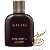 تصویر ادوپرفیوم مردانه دولچه گابانا پورهوم اینتنسو _ Dolce & Gabbana (D&G) Pour Homme Intenso Eau De Parfum (EDP) 125ml 