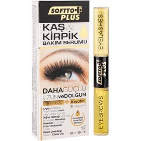 تصویر آرایشی اورجینال برند Softto plus مدل Eyebrow &amp; eyelash care serum کد 804784969 