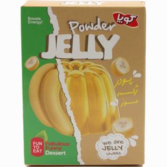 تصویر پودر ژله موز 100 گرمی کوپا banana Jelly Powder 100g Copa