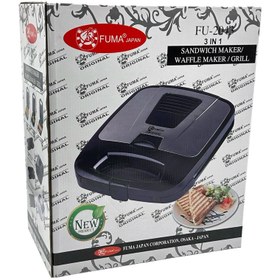 تصویر اسنک ساز سه کاره فوما FU_2043 Sandwich Maker FUMA FU_2043