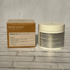 تصویر بالم پاک‌کننده آرایش ( ویتامین B. C. E ) برند مری‌اند‌می 120 گرمی MARY & MAY VITAMIN B,C,E CLEANSING BALM 