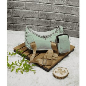 تصویر کیف مشکی پردا دو تکه 