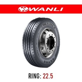 تصویر لاستیک خودرو ونلی مدل SAT06 (گل جلو) سایز 315/80R22.5 