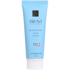 تصویر کرم آبرسان پوست چرب تراست TRUST Pro Moisturising Cream Oily Skin 