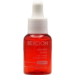 تصویر سرم AHA 10% بردون مناسب انواع پوست BERDON AHA 10% SERUM 30 ML