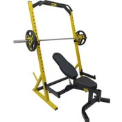 تصویر دستگاه خرک اسکات سینه همراه نیمکت مدرج 