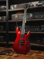 تصویر گیتار بیس شکتر schecter sgr red guitar bass 