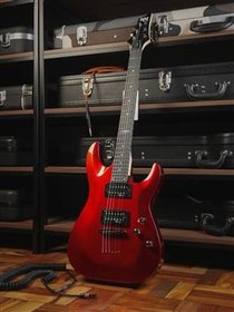 تصویر گیتار بیس شکتر schecter sgr red guitar bass 