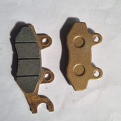 تصویر لنت ترمز دیسکی موتورسیکلت موزک مناسب جلو آپاچی 