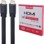 تصویر کابل تسکو مدل HDMI TC72 کابل ویدیویی و اتصالات کابل تسکو TC72 مشکی