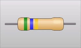 تصویر مقاومت 56kΩ وات 1/4 