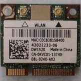 تصویر وای فای لپ تاپ دل مدل DELL PP39L 1558 