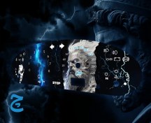 تصویر ورق کیلومتر طرح زئوس برای پژو 405 / سمند / پارس قدیم 