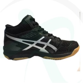 تصویر کفش والیبال Asics Gel Rocket Black 