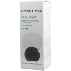 تصویر سرم ضد آکنه و لک آزلائیک اسید برایت مکس Bright Max Azelaic Acid Suspension