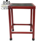 تصویر چهارپایه حمام بلند فلزی ( 4 تایی ) 