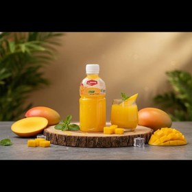 تصویر نوشیدنی پت تیکه نارگیل طعم انبه 