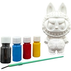 تصویر عروسک رنگ آمیزی رنگارت مدل لابوبو 