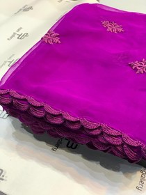 تصویر چادر لبه نواری دست دوز کد 252 