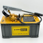 تصویر تست پمپ (test pump) هیدرواستاتیک 1000 بار کیوا ژاپن kyowa test pump kyowa