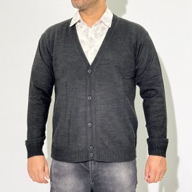 تصویر بافت یقه هفت دکمه دار 