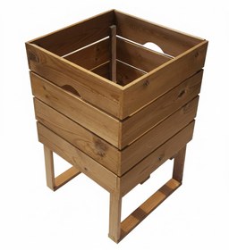 تصویر گلدان چوبی ترموود 