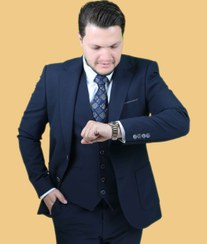 تصویر کت و شلوار یقه انگلیسی طرح Falcon سایز ۳XL 