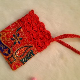 تصویر کیف دستباف سوزندوزی 2 