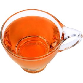 تصویر رنگ شفاف نارنجی جوهری 