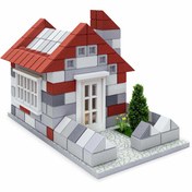 تصویر ویلای شومینه ایی مینیاتوری اشل 