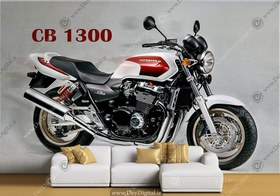 تصویر پوستر دیواری موتور سیکلت Cb1300 هوندا BA-9234 